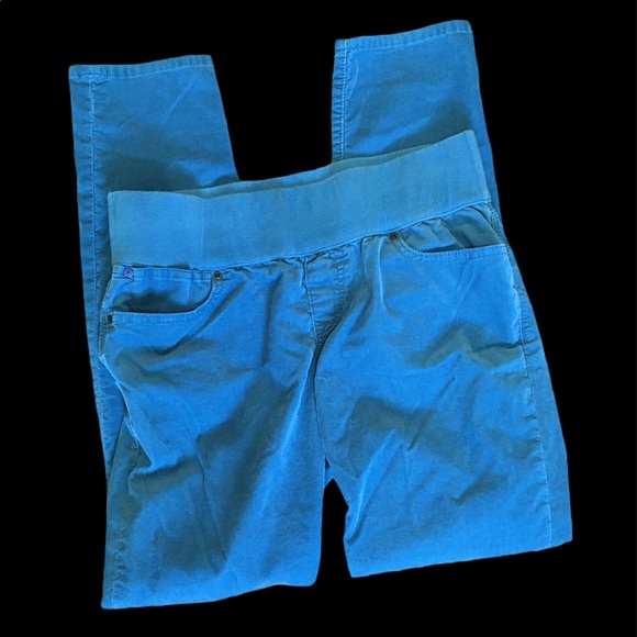 GAP Maternity Blue Skinny Cords 30/10R Always Skinny Maternity Cords - Picture 2 of 9
